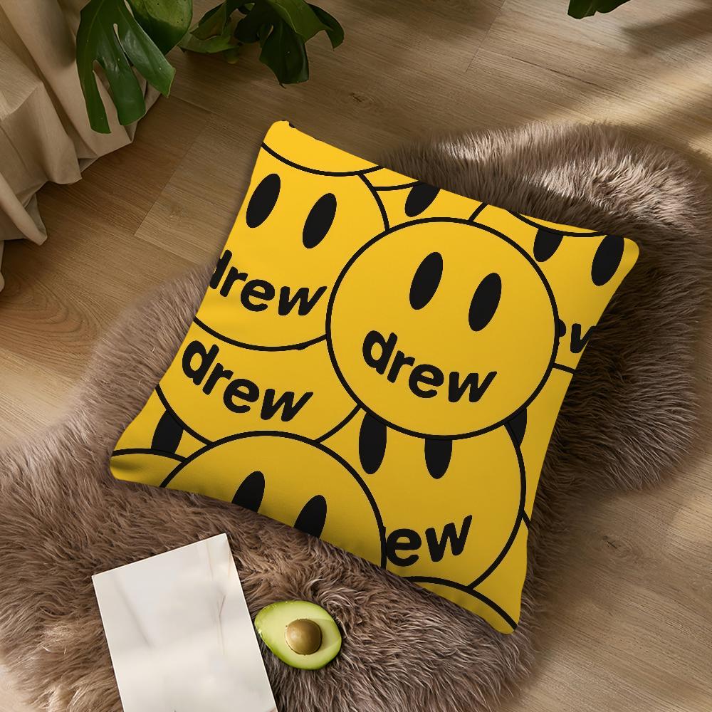 Fashion Brand Cool For Bedroom Car Coffee Shop Room Soft and Living Room D-Drew H-House Sofa Decorative Pillow Cover Case