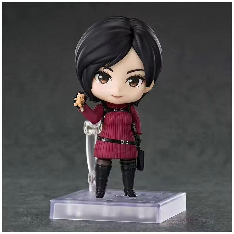 Anime Nendoroid #2761 Q Version Posable Action Figures Face Swappable Residentevil Model Collectible Surprise Gifts Collectible
