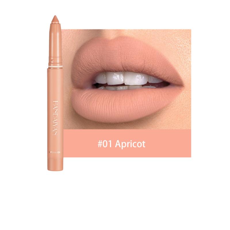 

12 кольорів Moisten Velvet Lipstick Silk Lip Stick Lipstick Tool Beauty Waterproof Makeup Lips Automatic Pencil Liner Masquerade Lipliner