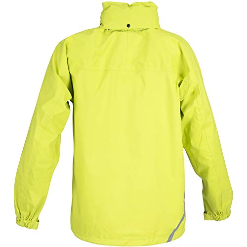 TRUSCO Stretch Rain Suit with Rotating Hood and Brim, Lime, 3L (NRSR-LM-3L)
