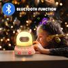 Music Projector Night Light for Kids 3 in 1 Cute Deer Star Projector 6 Films Speaker Kids Room Decor Lamp