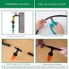 Adjustable Orange Micro Sprinkler Nozzle for Irrigation, Cooling, and Dust Removal