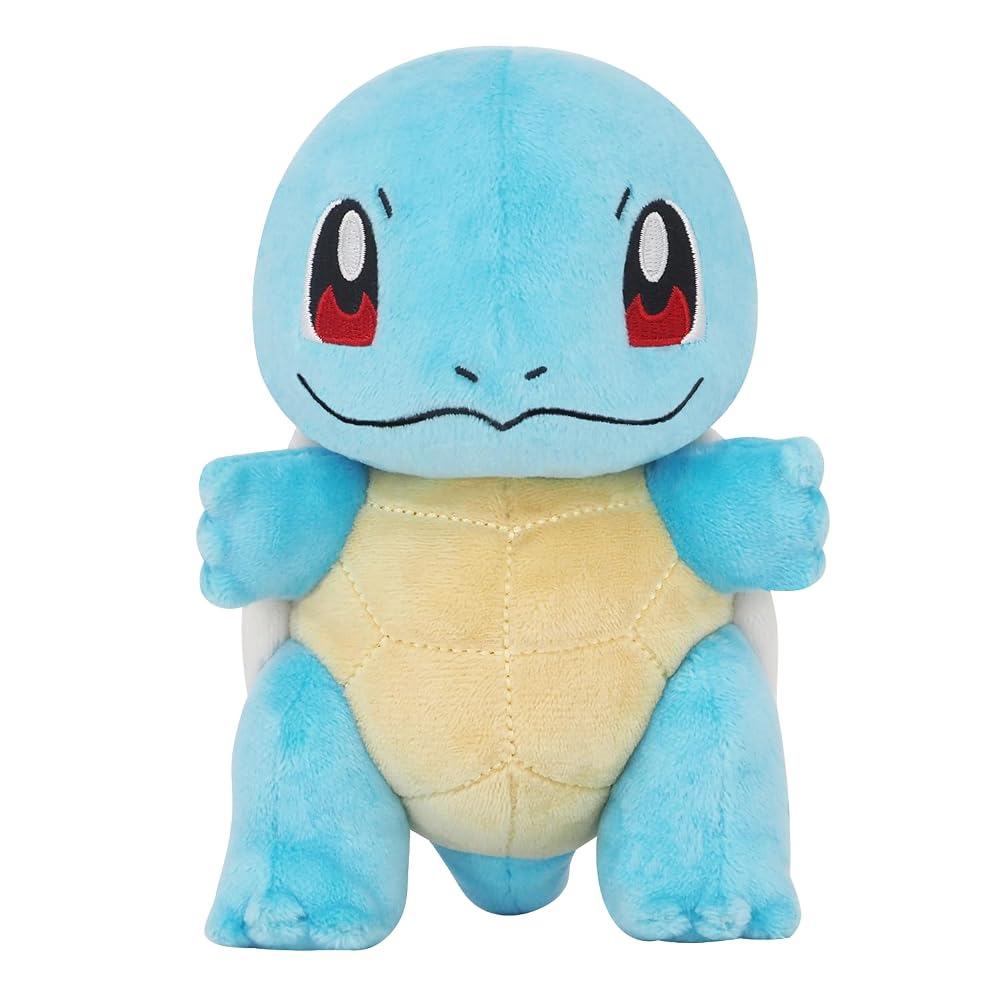 Japanese Product Sanei Boeki Pokémon All Star Collection Squirtle Plush Toy (S) 11x14x16cm