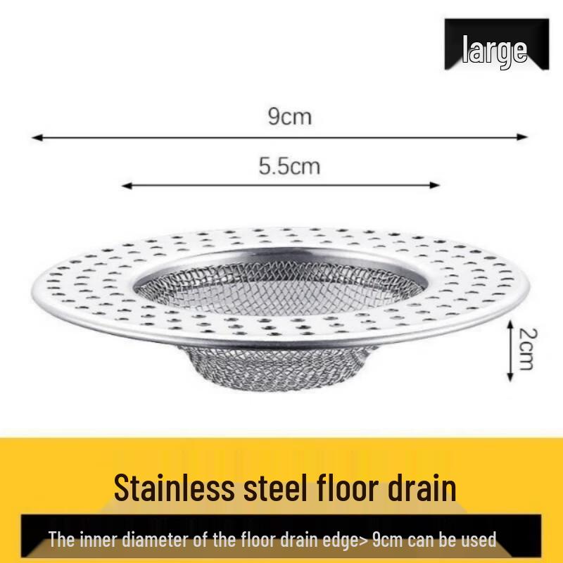 

Anti-Clog Kitchen Sink Drain Strainer Basket