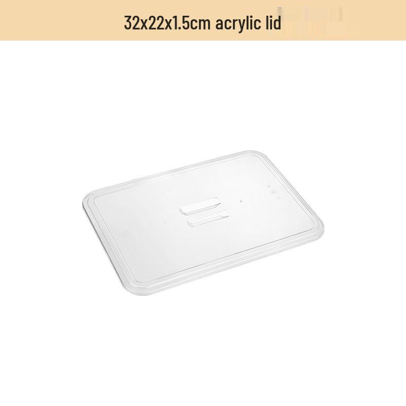 High-Temperature PC Plastic Buffet Tray Lid