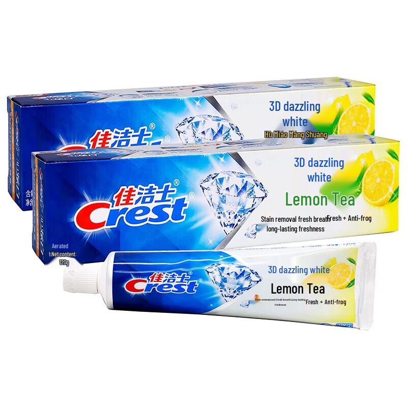 Зубная паста Crest 3D White Лимонный чай