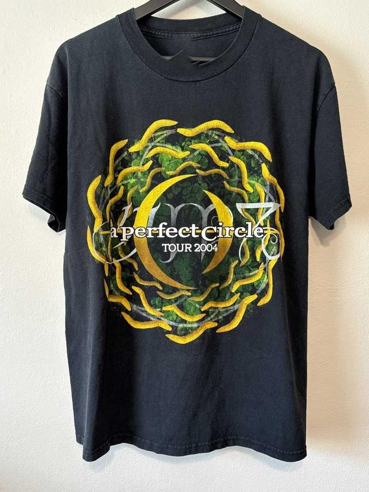Винтажная футболка A Perfect Circle 2004 года, унисекс, все размеры ZL642 S