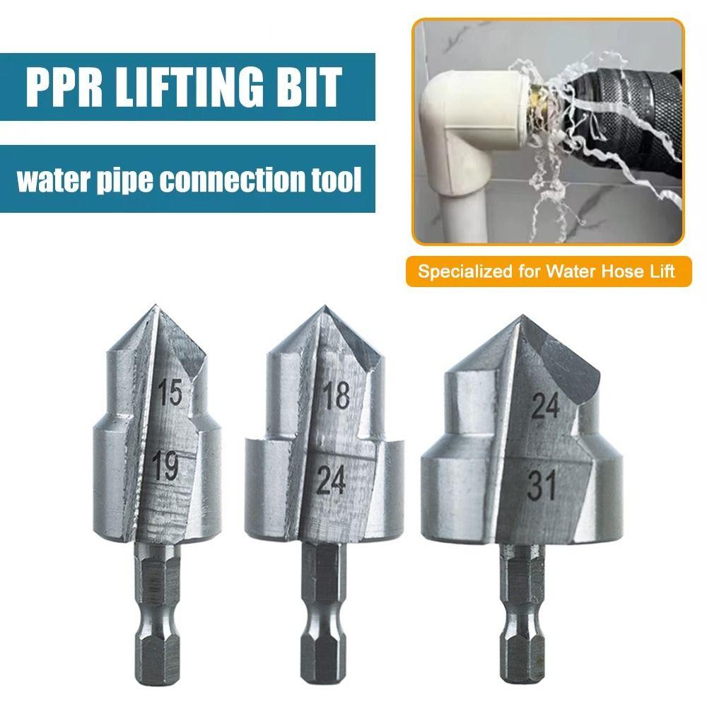 Water Pipe Connection Tool Stepped Drill Bit Hexagon Shank Step Drill Water Pipe Expander
