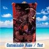 Beach Towel Custom Name Text, Quick Dry Large Towel For Beach HomeBleach Anime