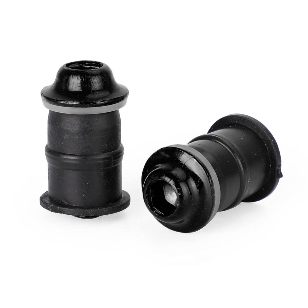 Bruce & Shark Motocykl 10ks M5x16mm Sada šroubů a podložek Štít čelního skla Alu (Černá)