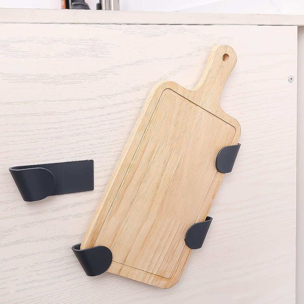 12-2x Topfdeckel-Organizer für Schranktür Verstellbare In-Schrank Topf- und Pfannendeckelhalter für Zuhause Wandmontage Topfdeckel-Organizer