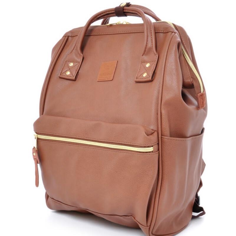 Li Shen PU Leather Backpack