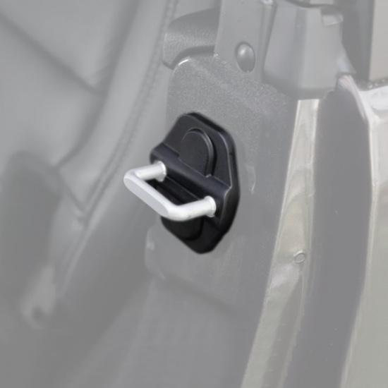 For Jeep Gladiator JT/JL 18-25 Black Exterior Door Lock Cover Buckle Cover Trim