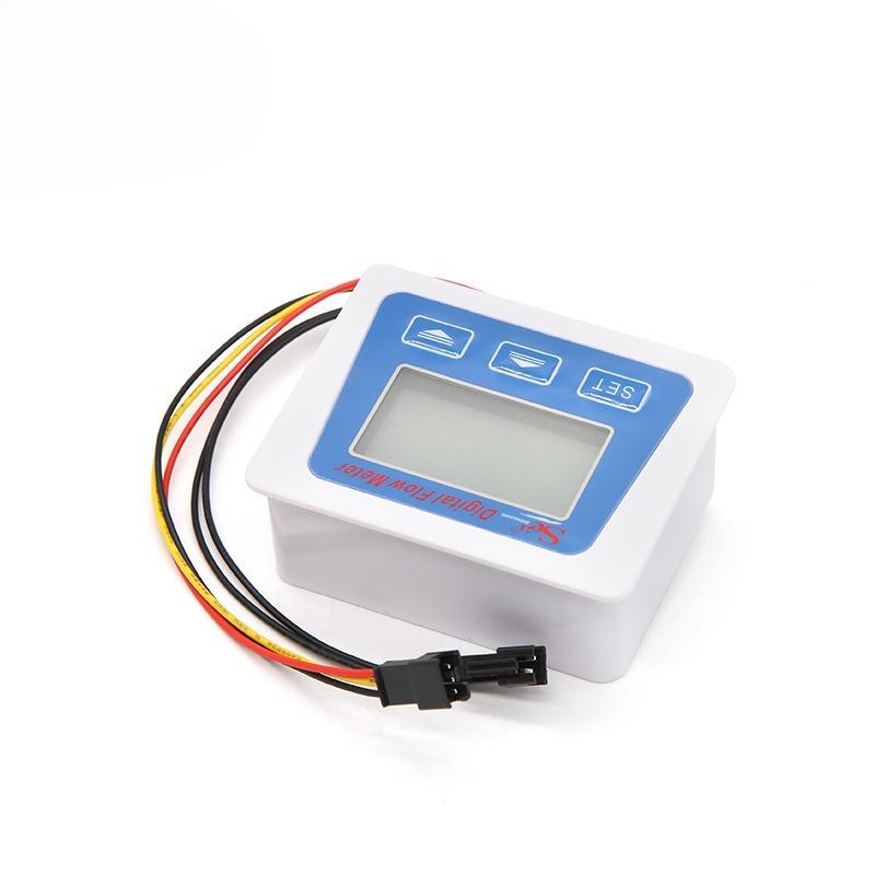 Smart Water Meter Low Power Consumption Digital Flow Meter Electronic Water Meter, Digital Flow Meter 1/2