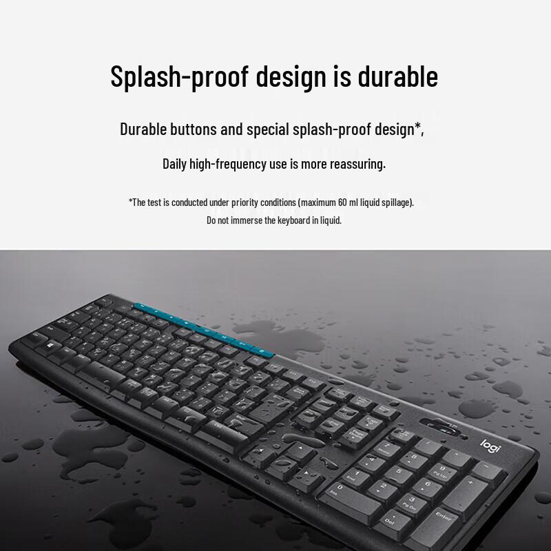 Logitech MK275 Wireless Keyboard and Mouse Combo