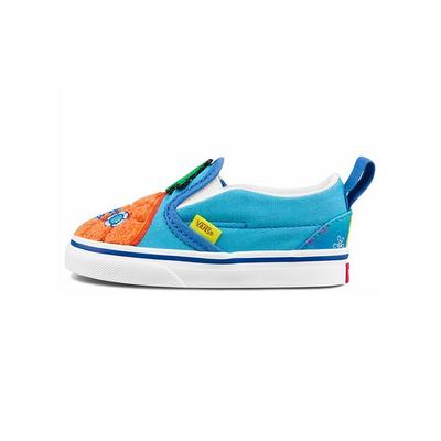 SpongeBob SquarePants X Slip-On Velcro Toddler 124 Conch Street Baby Sneakers Blue Multi-Color VN000UBS9EZ