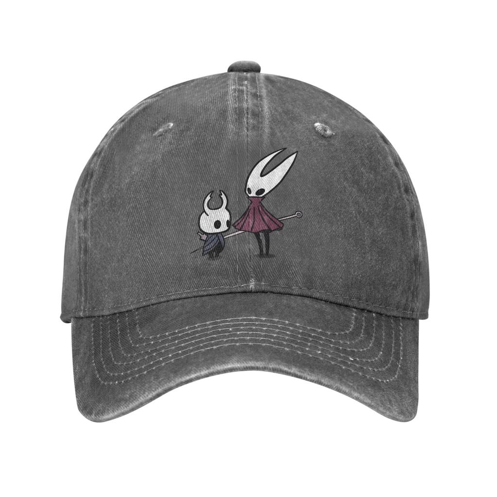 Hollow Knight Silksong Cute Baseball Caps Retro Distressed Washed  Headwear Unisex Outdoor Summer Unstructured Soft Hats Cap