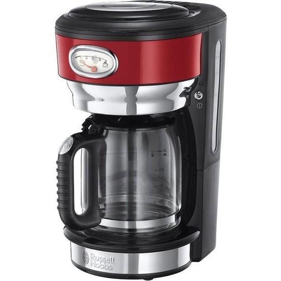 

Russell Hobbs 21700-56 Ретро-кофемашина с красным фильтром