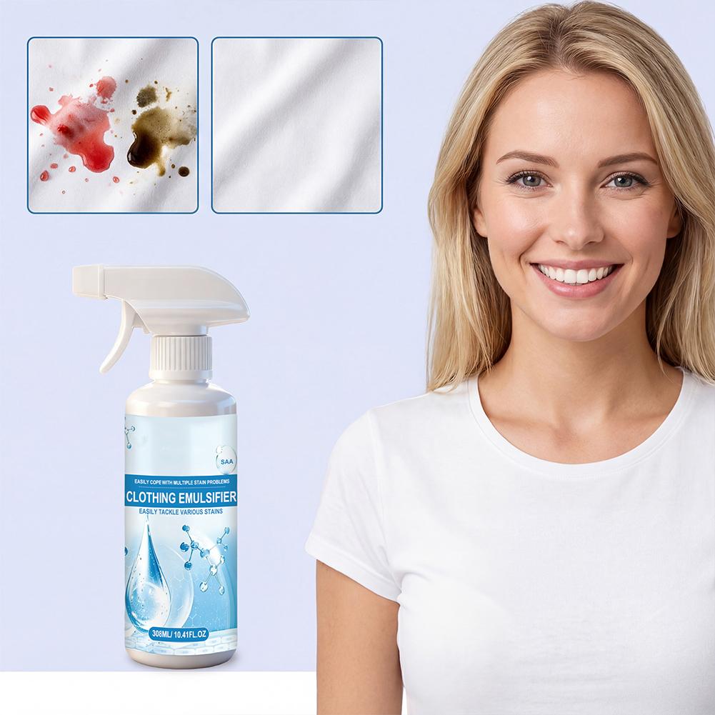 Stain Remover Spray Non Ionic Emulsifier Strong Decontamination Detergent Kitchen Oil Stains Blood Stains