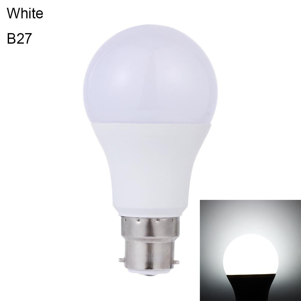 E27 B22 Dusk to Dawn Auto Sensor Light Bulb Sensor Led Lamp Bulb White Orange