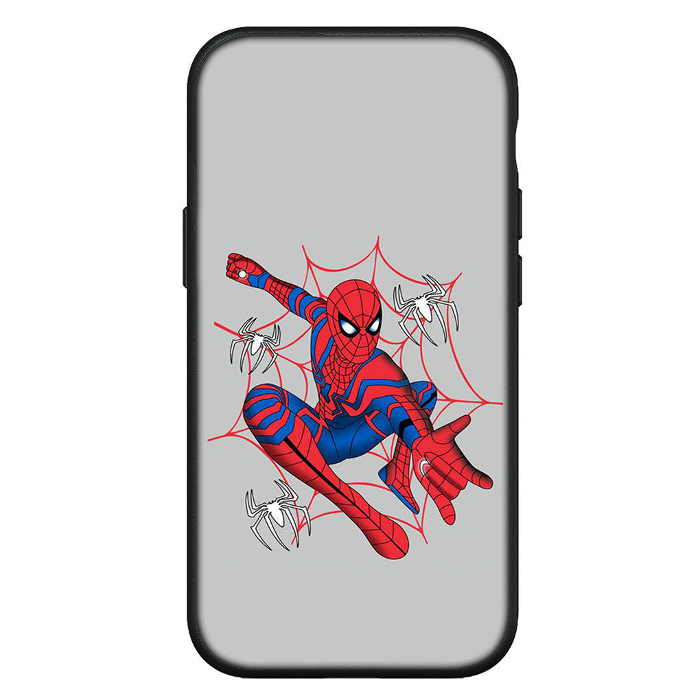Etui na iPhone 15 14 Xiaomi Redmi Note 13 12 11 Pro Max X 8 7 9 XR Samsung Galaxy S24 S23 10 OPPO A15 Huawei Cartoon Spider Man Spiderman Phone Case