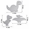 Tier Dinosaurier Stanzformen Metall Schablone DIY Scrapbooking Album Papier Karte Prägung Handwerk Gestanzt