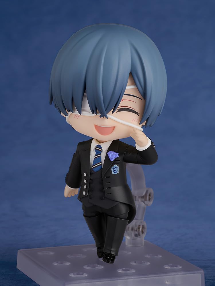 Nendoroid TV Anime Butler Boarding School Ciel Phantomhive Deep Azure Owl Dormitory "Black - Arc" Ver.