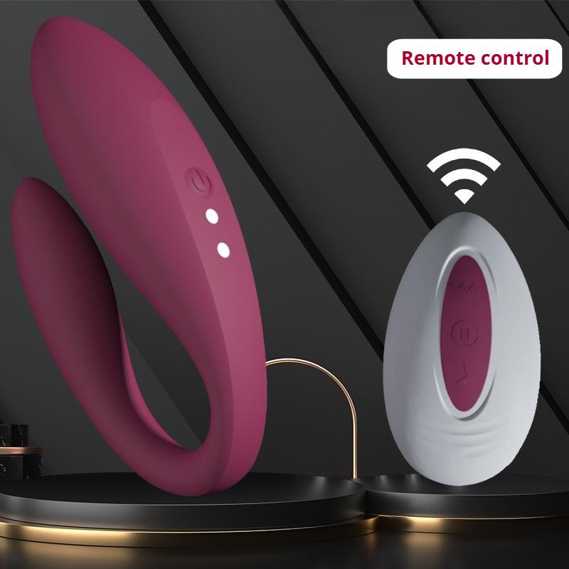 Vibratori Dildo Vaginali a Controllo Wireless Per Coppie Indossabile Stimolatore Clitorideo Anale Punto G Doppio Vibratore Giocattoli Sessuali 18 Per Donne