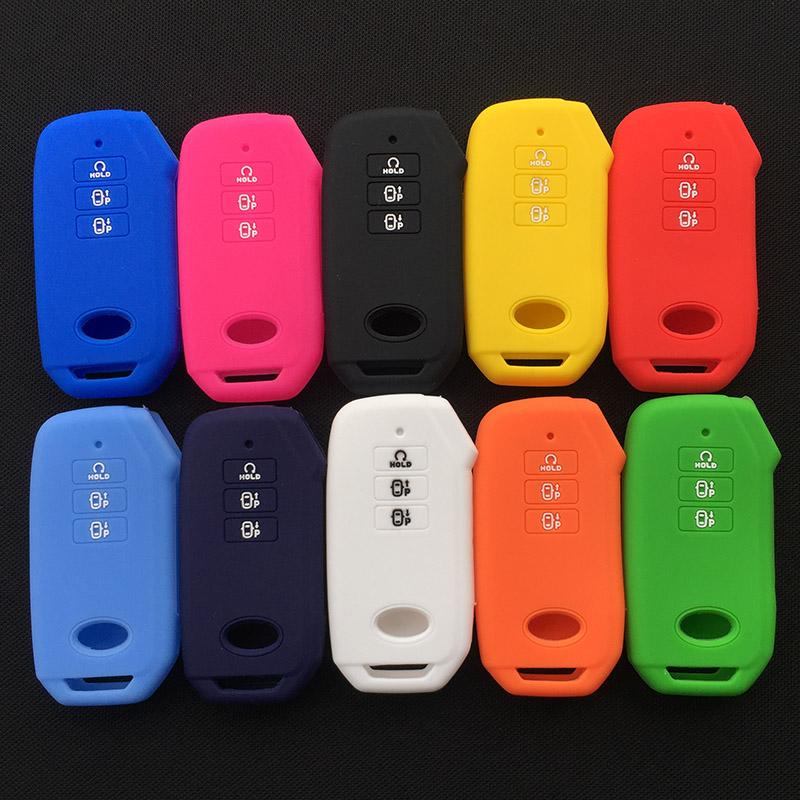 Silicone Key Cover Case Holder Protect for KIA K5 EV6 Dl3 Mq4 Grand Carnival Sorento Sedona Remote Keyless Car Accessories