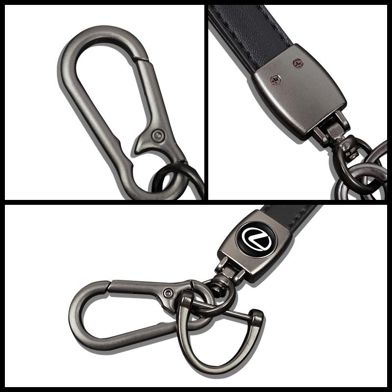 Car Metal Key Chain Auto Emblem Key Ring Pendant For Lexus RX300 IS200 IS250 ES350 Ct200h UX250h NX300h RX350 ES300h RX400h NX YK4