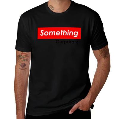 Something Corporate Band Tshirt Work Style Casual Tshirt
