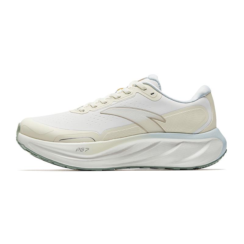 

Anta Leather Travel Step 2.5 PG7 Cushioning Running Shoes Kids Running Shoes Paper-White 122545545-8 35.5