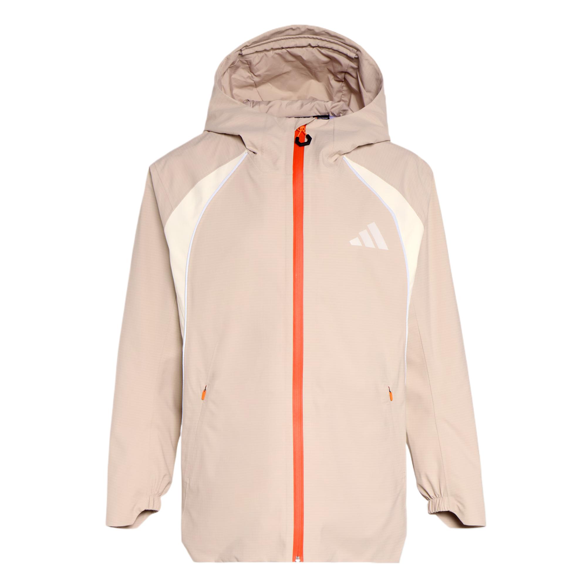 Adidas Xploric Comfortable Loose Fit Hooded Waterproof Windproof Durable Rain Jacket Women Jacket KR8391 M