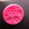 1 Pcs 3D Daisy Flower Silicone Mold DIY Fondant Cake Chocolate Candy Ice Pastry Mould Multi-use Handmade Craft Making Tool