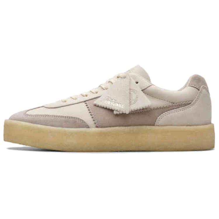 Clarks Originals Tor80 Comfortabele Mode Duurzame Lichtgewicht Lage Sneakers Heren sneakers Beige Roze 261811257 42 gray