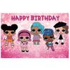 lol Surprise Doll theme Shower Hot Activity Backdrop Cloth Children Birth Date Po Background Designed For Celebration Decoration Boys Backdrops