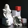 White Ghost Cup Three Dimensional Ceramic Cup Cartoon Mark Cup Halloween Gift