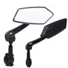 Kolip Bicycle Rear View Mirror Extra Large 2 Pieces 360 Degree Rear View Mirrors For Bicycle Ebike Mountain Bike MTB (Left + Right)