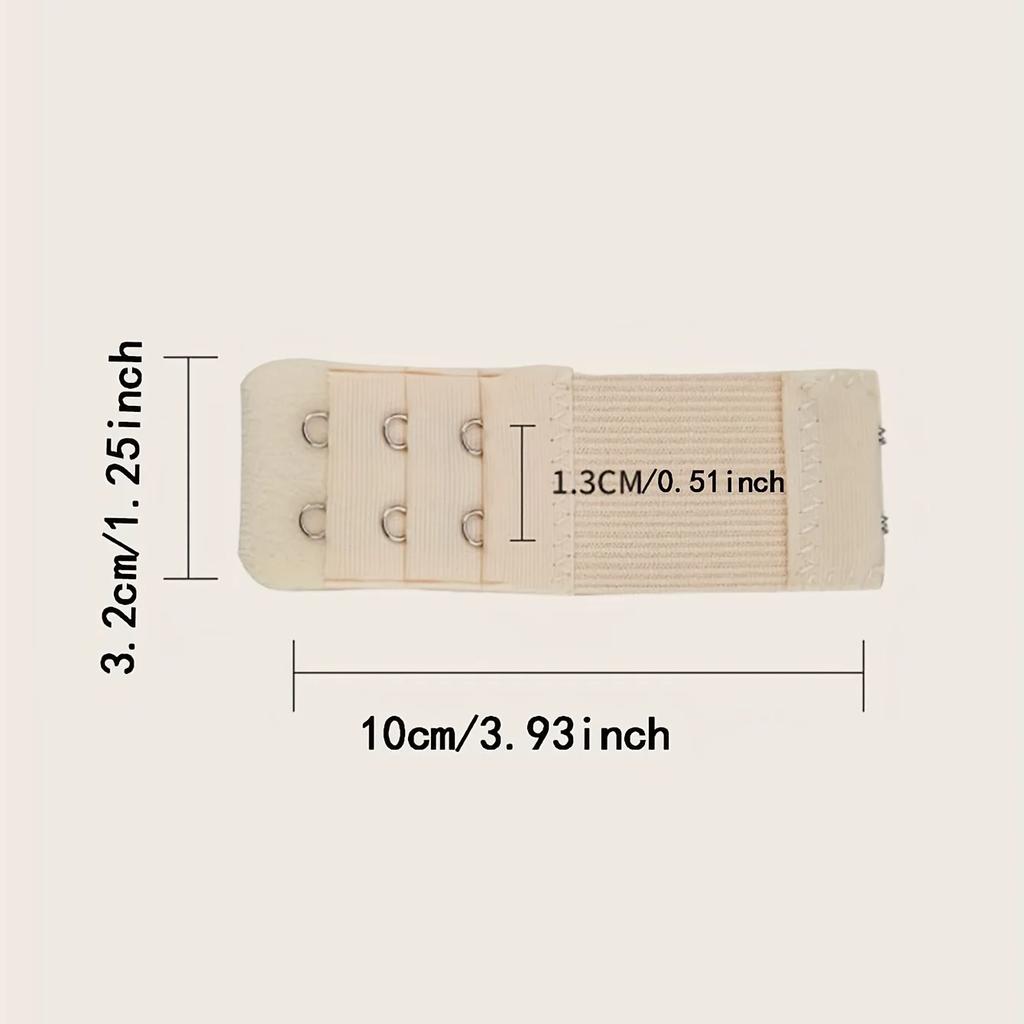 1pc/2pcs-2 Hooks Elastic Bra Extenders, Comfortable Adjustable Bra Band , Women's Lingerie & Underwear Accessories
