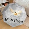 1PC Golden Snitch Harry Potter Umbrella-8-Rib Reinforced, Automatic Open, Lightweight & Durable, Cute Fashion Accessory for Outdoor, D2678