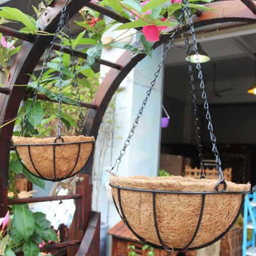 Prodyšný květináč Půlkulatý sukulentní květináč Závěsný košík na květiny Zahradní dekorace