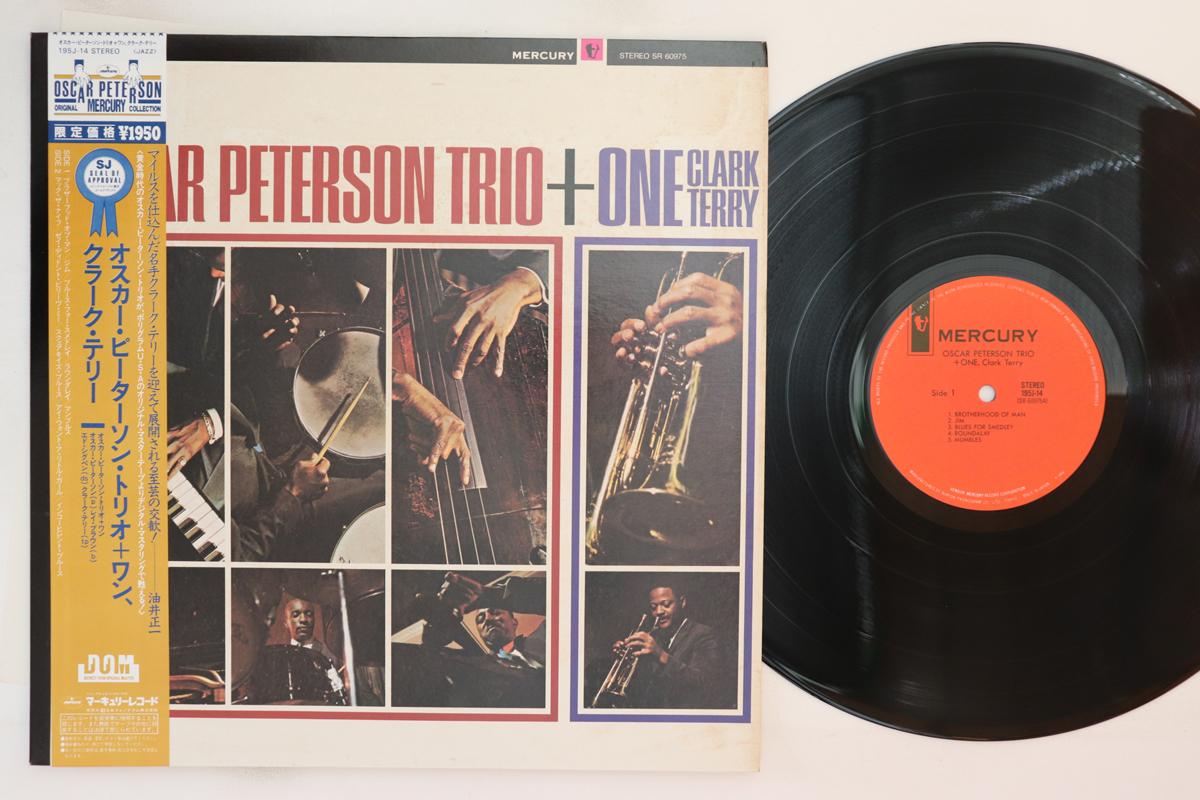 

LP Record OSCAR PETERSON, CLARK TERRY - +One 195J14 MERCURY 1983 Japan Obi Jazz