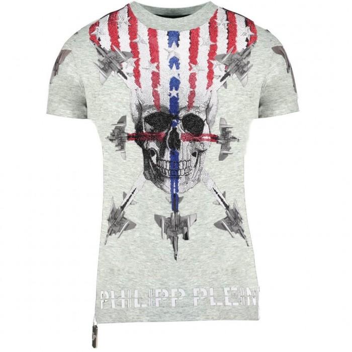 Philipp Plein Mens Aeroplane T-Shirt