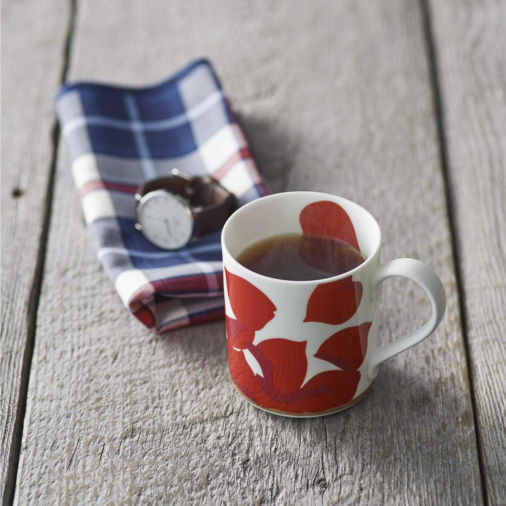 Noritake Noritake Mug 400cc Rosa Rossa 2 Bone China (Pair Set) P97265/4954