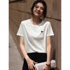 Basic House Women's Heart Print Short Sleeve T-shirt
