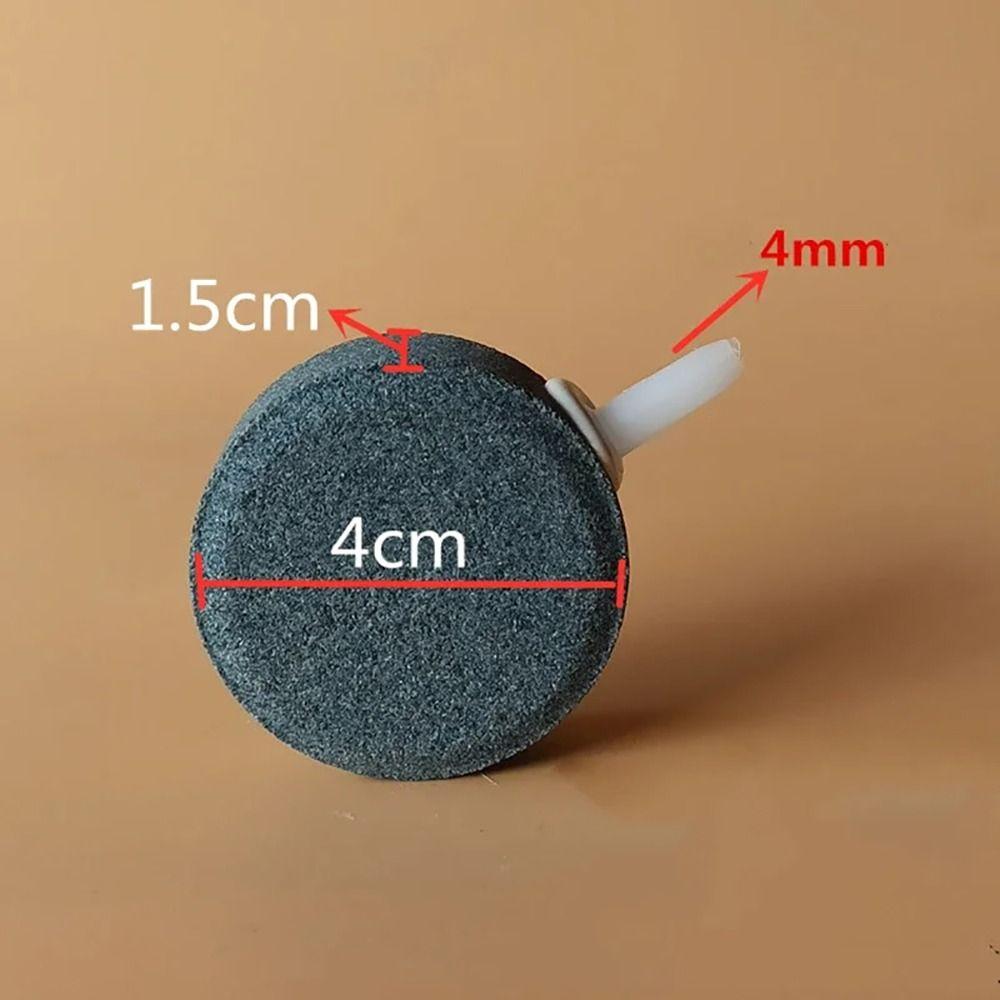 1Pcs Round Aquarium Bubble Stone 4/6/8/10cm Hydroponic Oxygen Plate  Fish Tank Aquarium Accessories