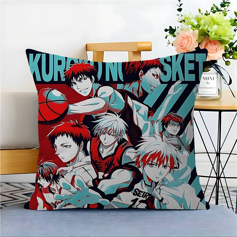 Japansk Anime Kuroko No Basket Kudde Gåva Hemma Kontor Dekoration Kudde Sovrum Soffa Bil Kuddfodral Kuddfodral