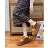 Fleece warm snow boots women's 2025 winter new temperament French furry short boots fashion versatile cotton boots