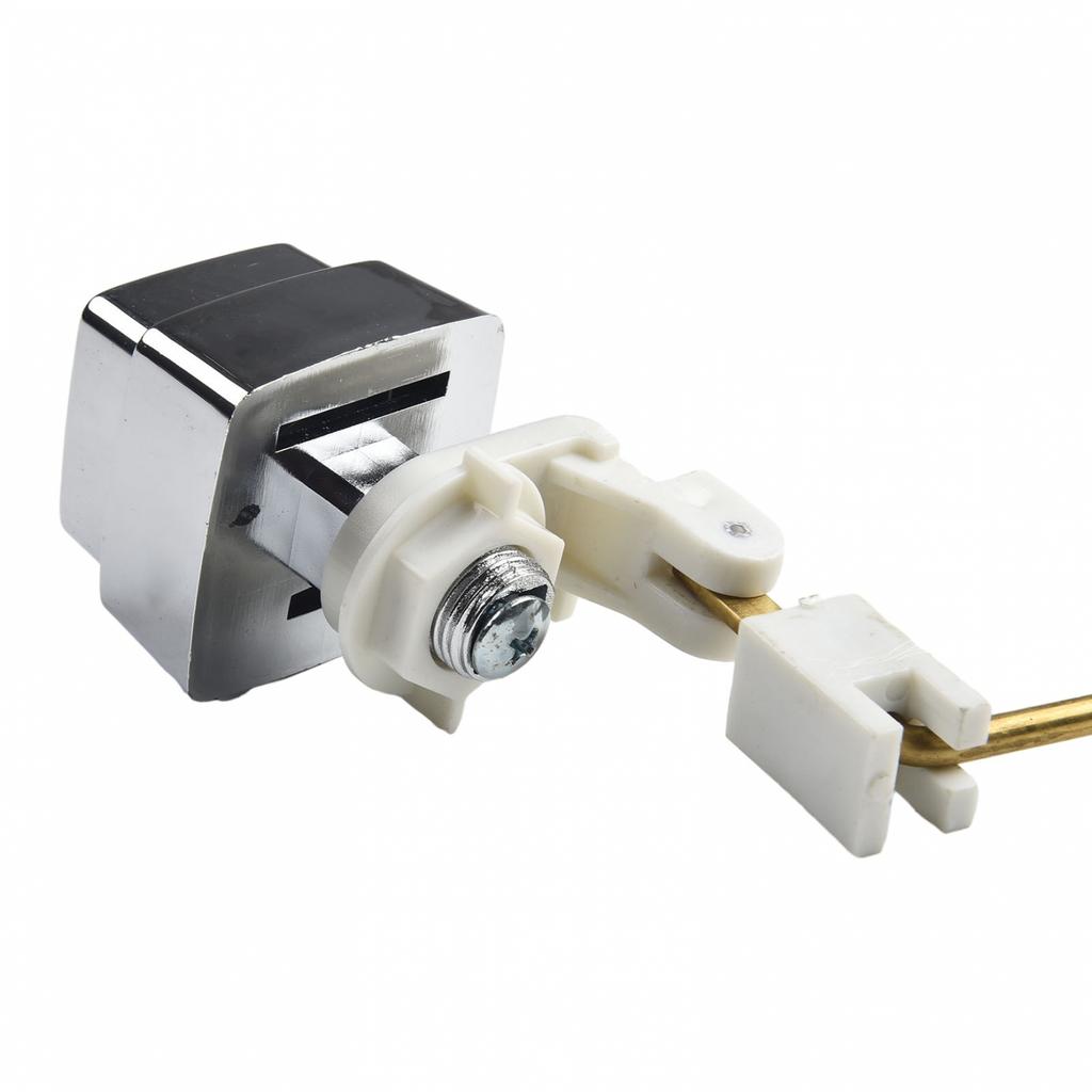 Tank Druckknopf Knopf Arm Messing Chrom Hebel Spülung