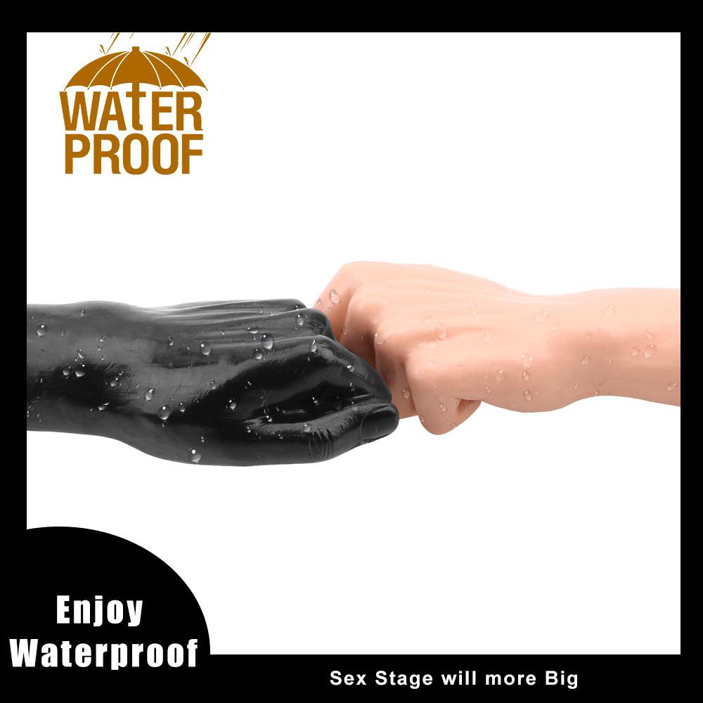 Suction Big Hand Anal Stuffed Large Penis Fist Anal Plug Huge Dildo Butt Plug G-spot Erotic Masturbate Sex Toys Silicone
